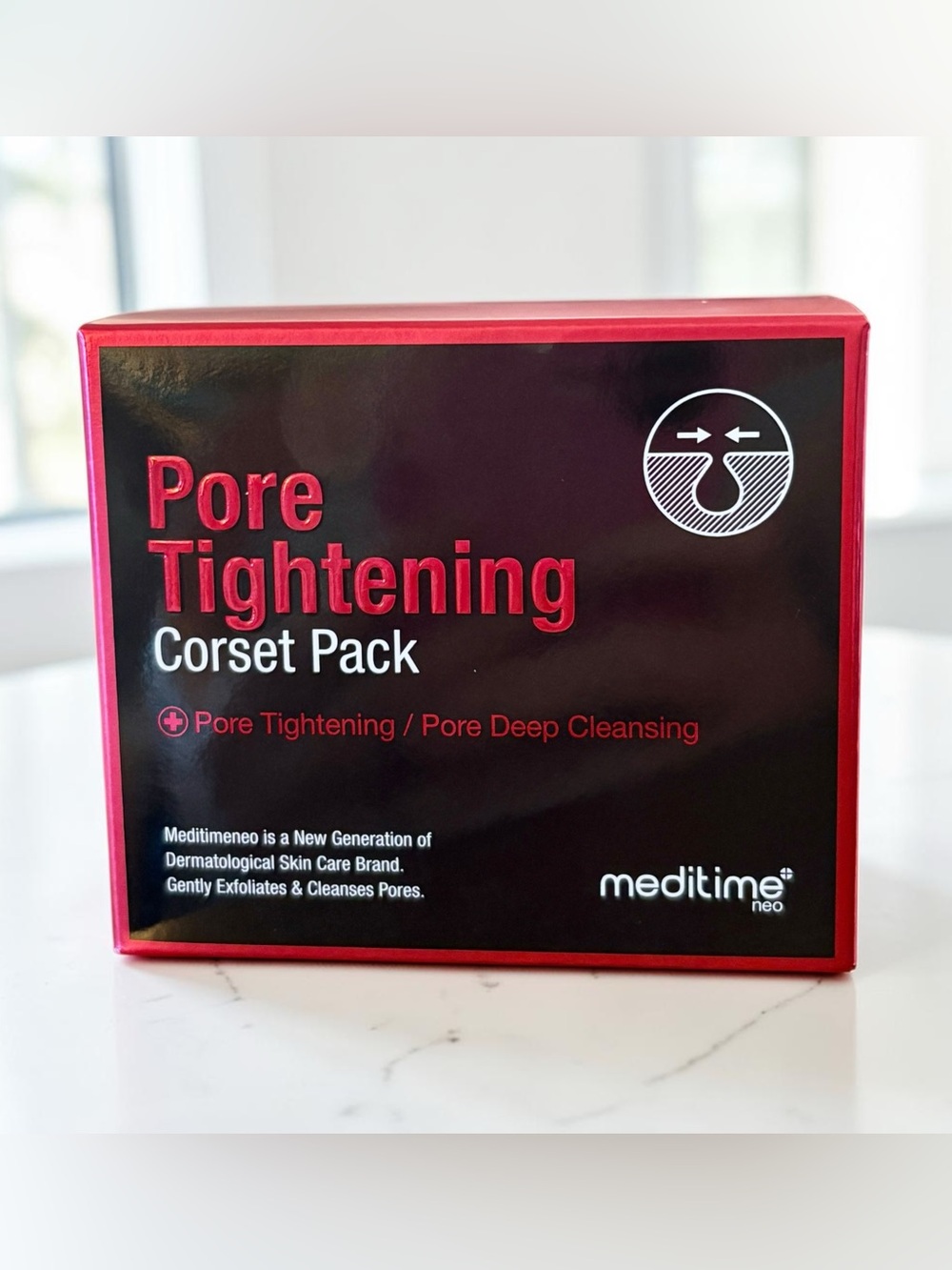 💎 Meditime Neo Pore Tightening Corset Deep Cleansing Treatment Mask New In Box